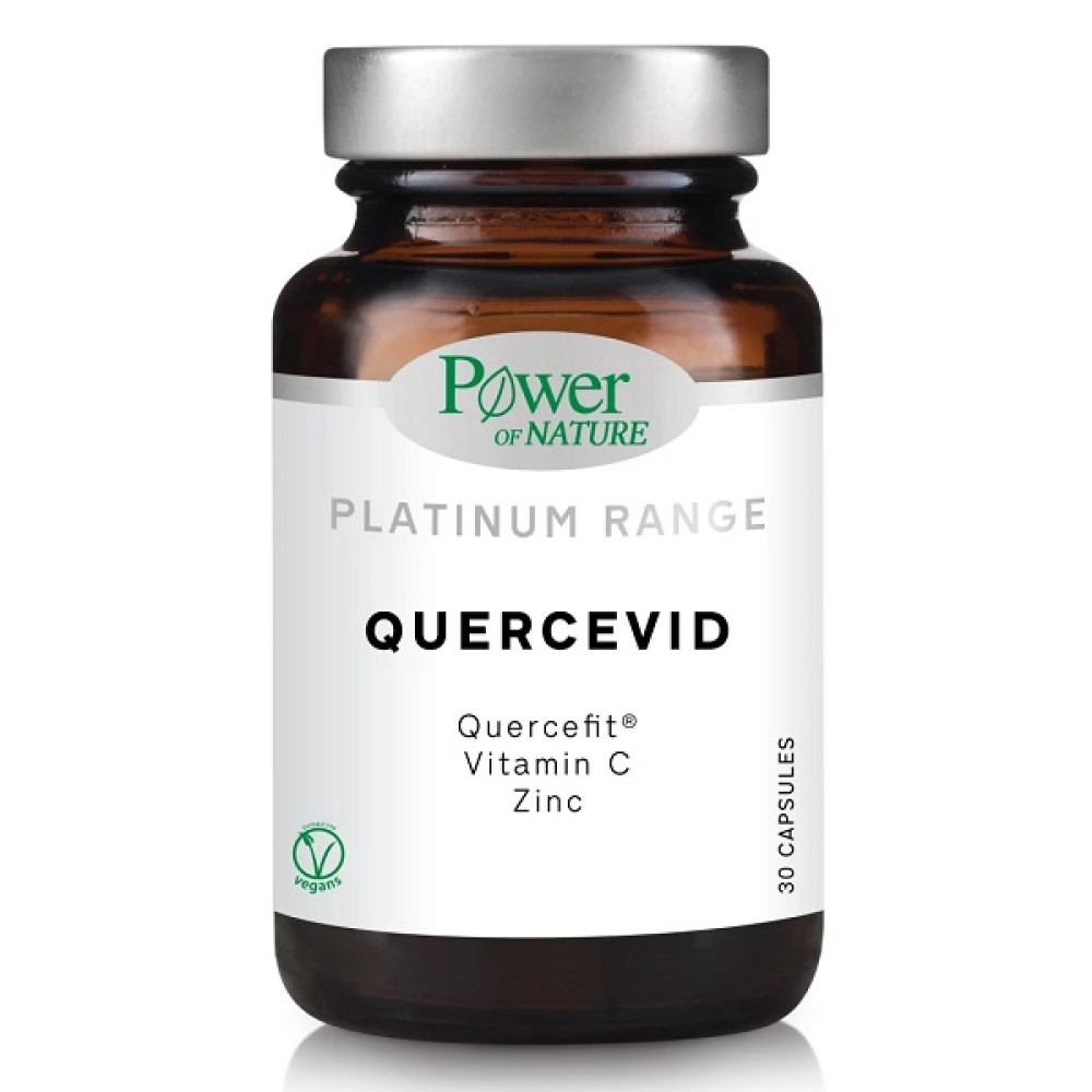 Power Health | Platinum Range Quercevid Συμπλήρωμα Διατροφής για το Ανοσοποιητικό Σύστημα | 30 Κάψουλες