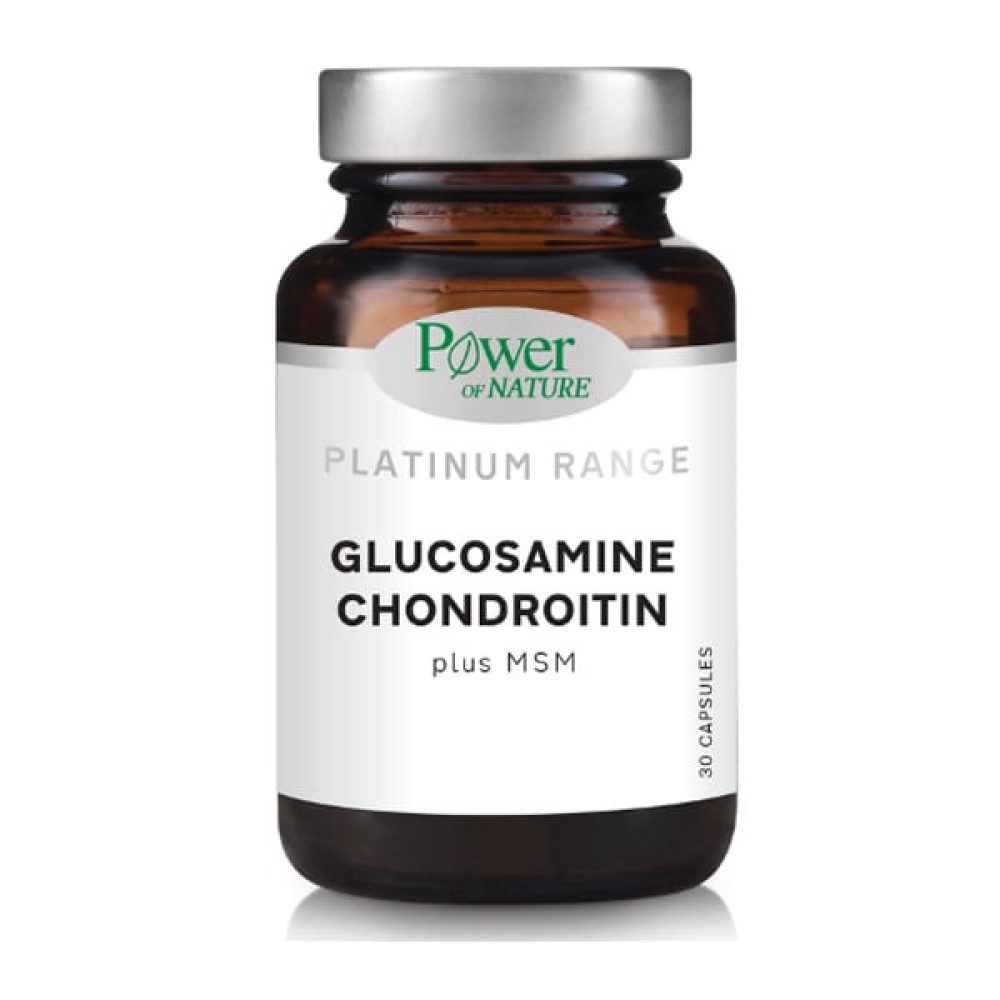 Power Health | Platinum Range Glucosamine Chondroitin Συμπλήρωμα για την Υγεία των Αρθρώσεων | 30 κάψουλες