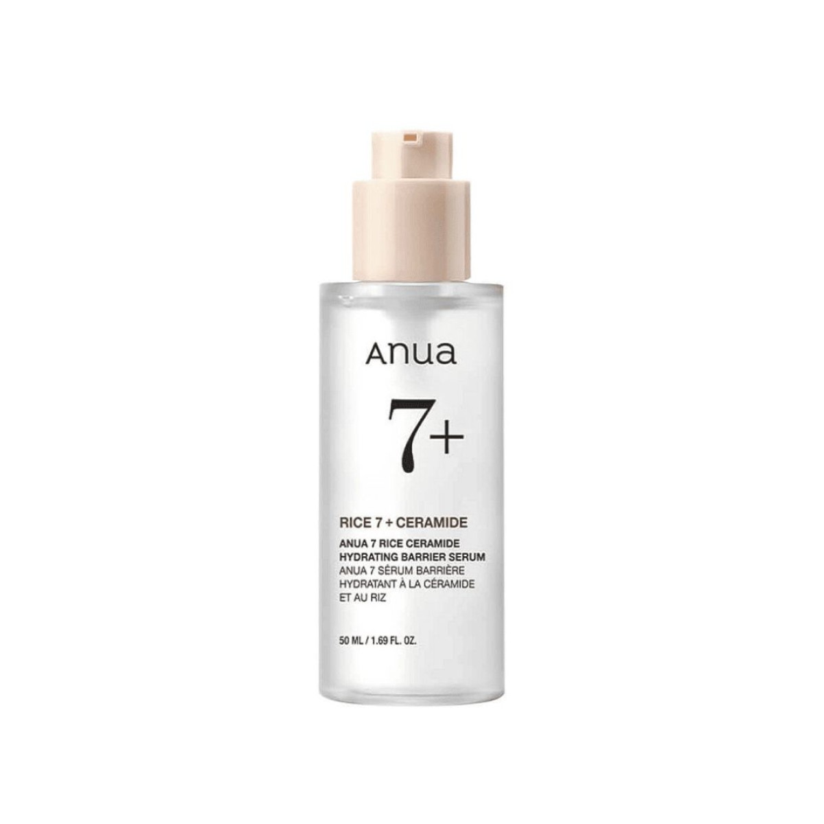 Anua | 7 Rice Ceramide Hydrating Barrier Serum |  Ορός με ρύζι, κεραμίδια, αρβουτίνη | 50ml