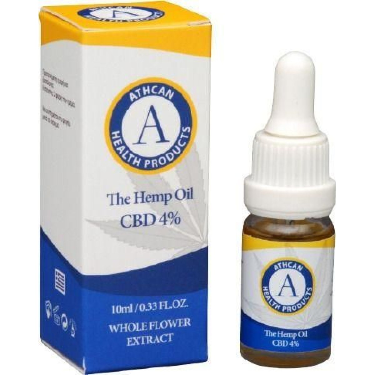 Athcan | The Hemp Oil CBD 4% | 10ml