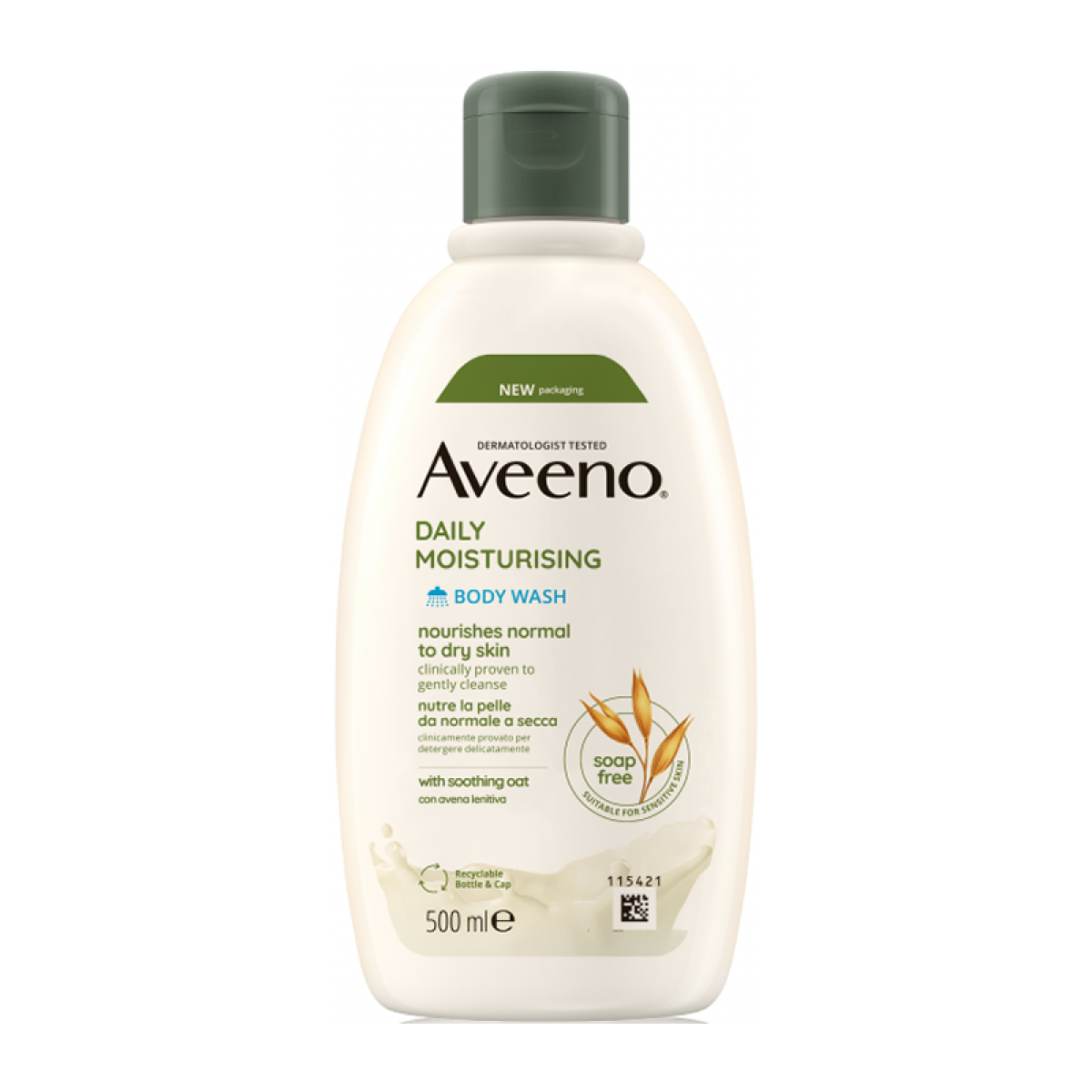 Aveeno | Daily Moisturising Body Wash | Ενυδατικό Υγρό Καθαρισμού Σώματος | 500ml