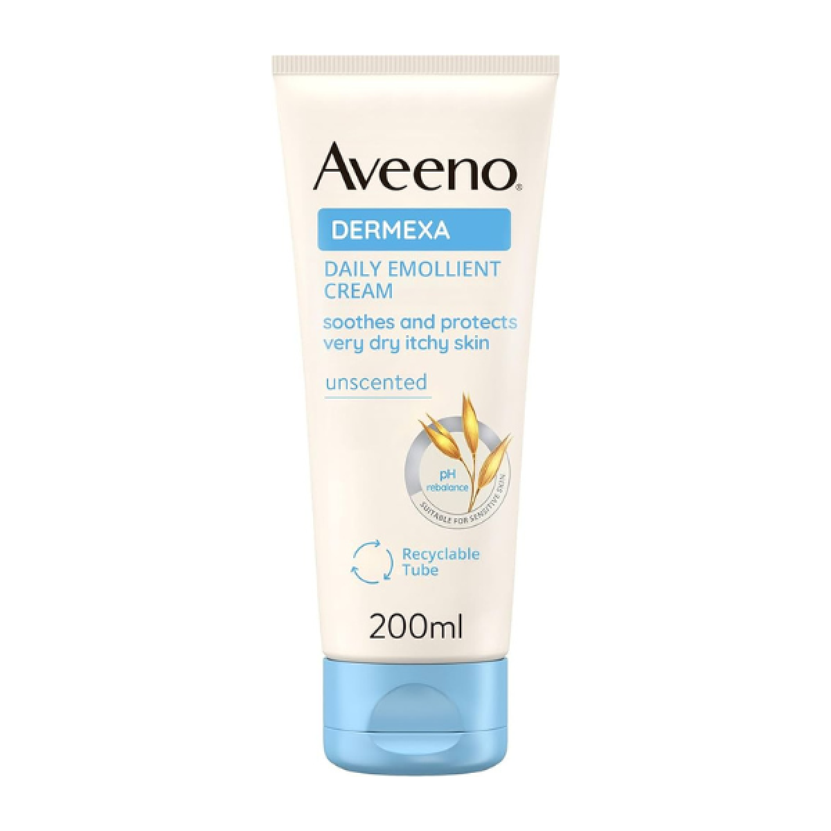 Aveeno Dermexa | Emollient Cream Ενυδατική Κρέμα Προσώπου & Σώματος | 200ml