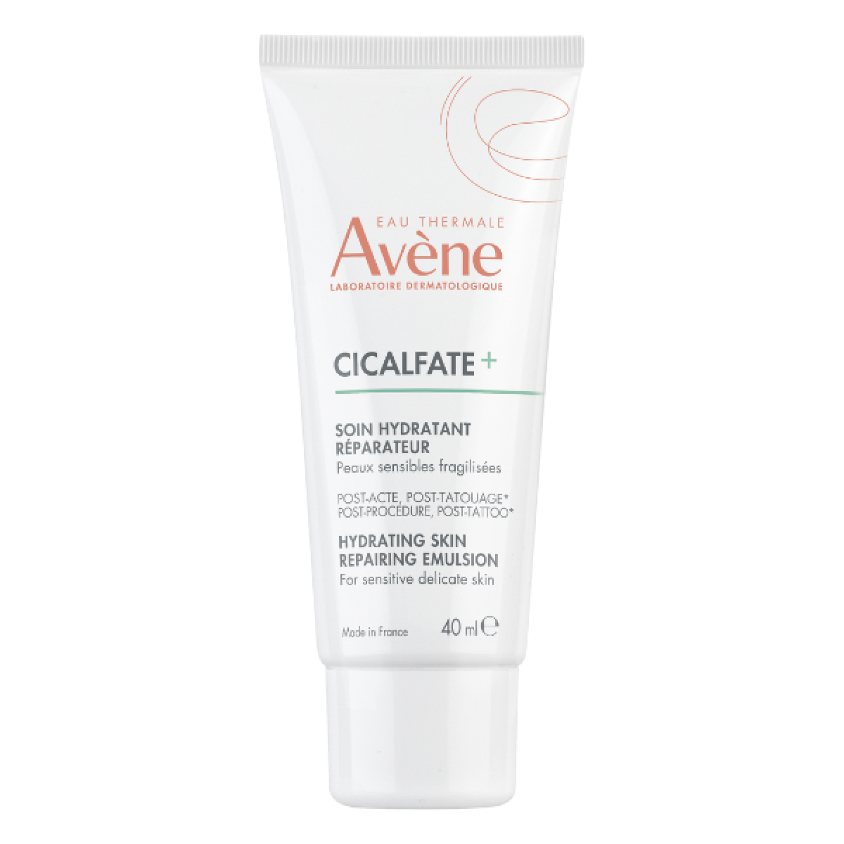 Avene | Cicalfate+ Post Acte Tatoo | Ενυδατική Κρέμα Ανάπλασης Σώματος για Ξηρές Επιδερμίδες | 40ml