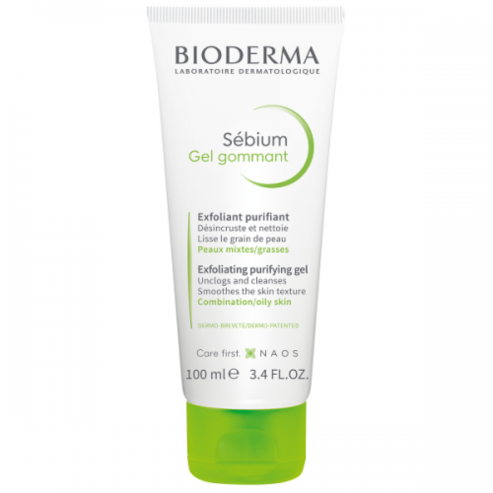 Bioderma | Sebium Gel Gommant | Απολεπιστικό Τζελ Καθαρισμού για Πρόσωπο & Σώμα | 100ml