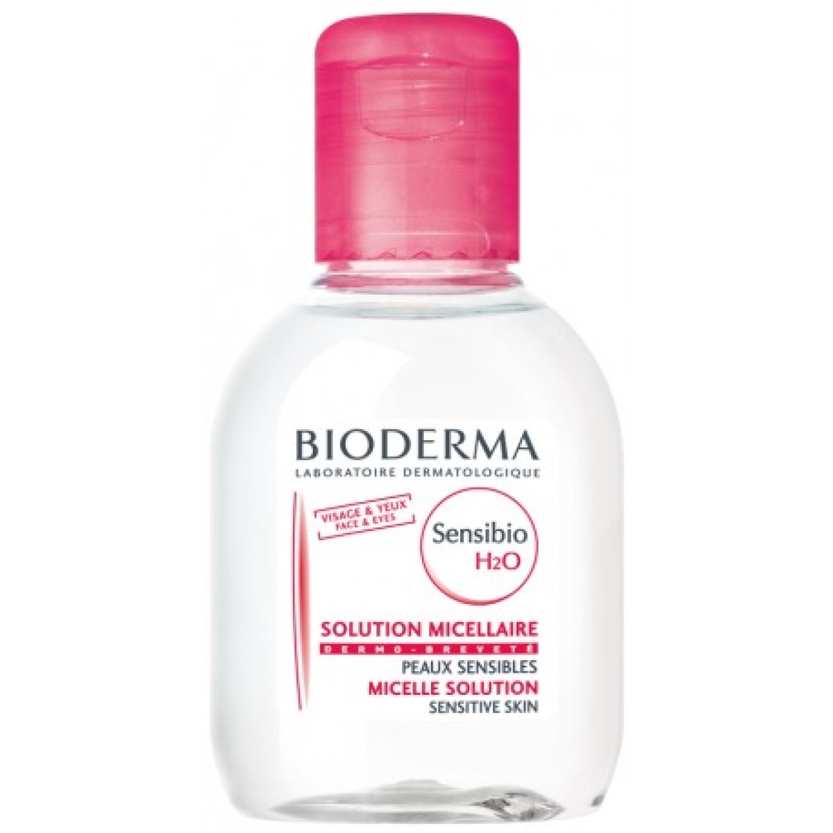 Bioderma | Sensibio H2O | Ήπιο Διάλυμα Καθαρισμού για το Πρόσωπο και τα Μάτια για το Ευαίσθητο Δέρμα| 100ml