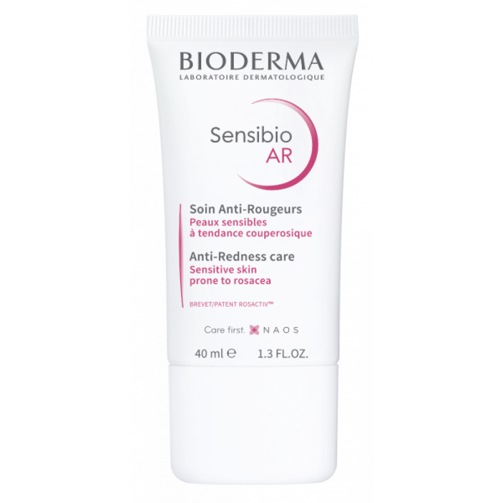 BIODERMA Sensibio AR Creme  | Κρέμα  για Ευαίσθητα Δέρματα, για  Μείωση και Πρόληψη της Ερυθρότητας και της Ευρυαγγείας | 40ml