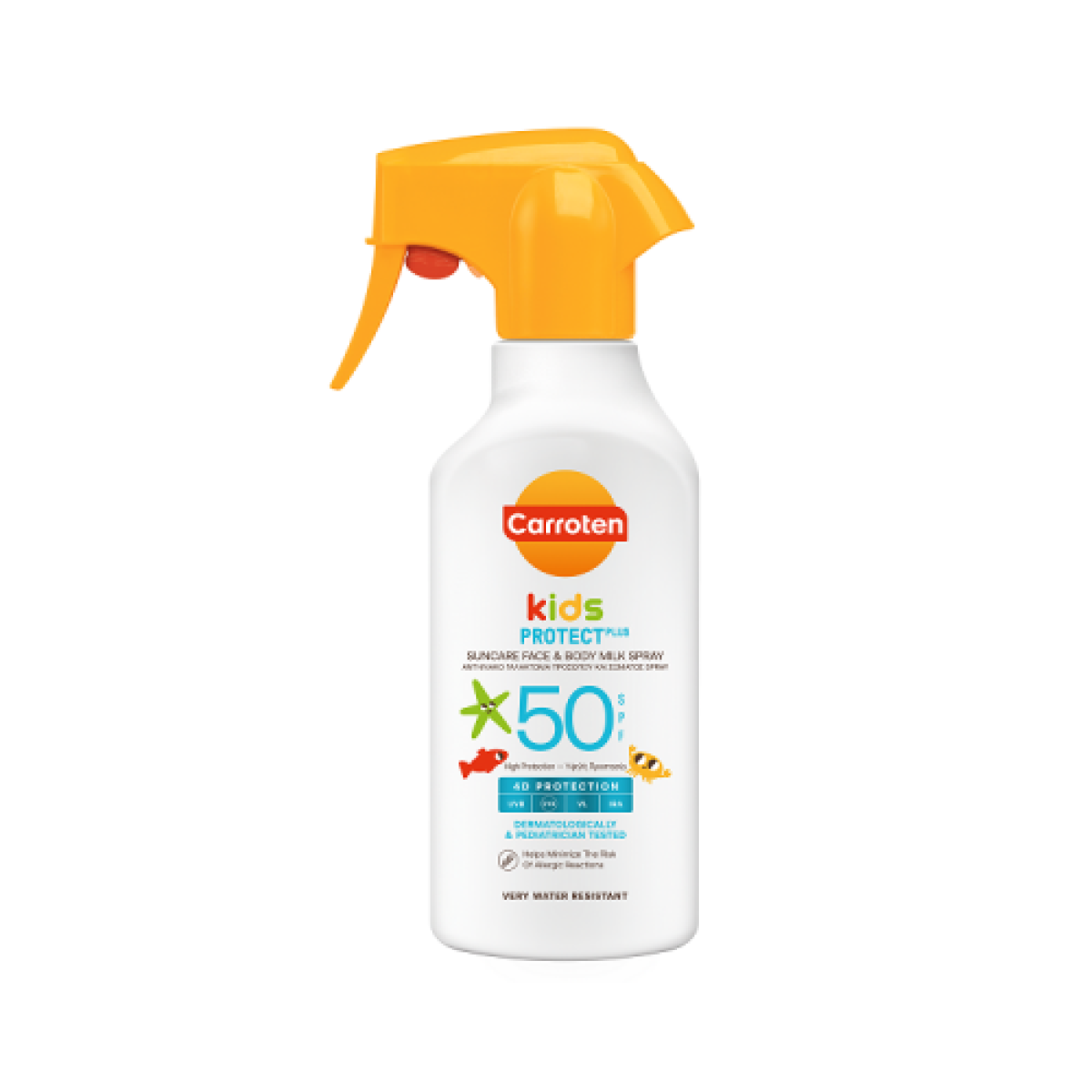 Carroten | Kids Protect Plus SPF50 Αντηλιακό Spray Προσώπου Σώματος | 270ml