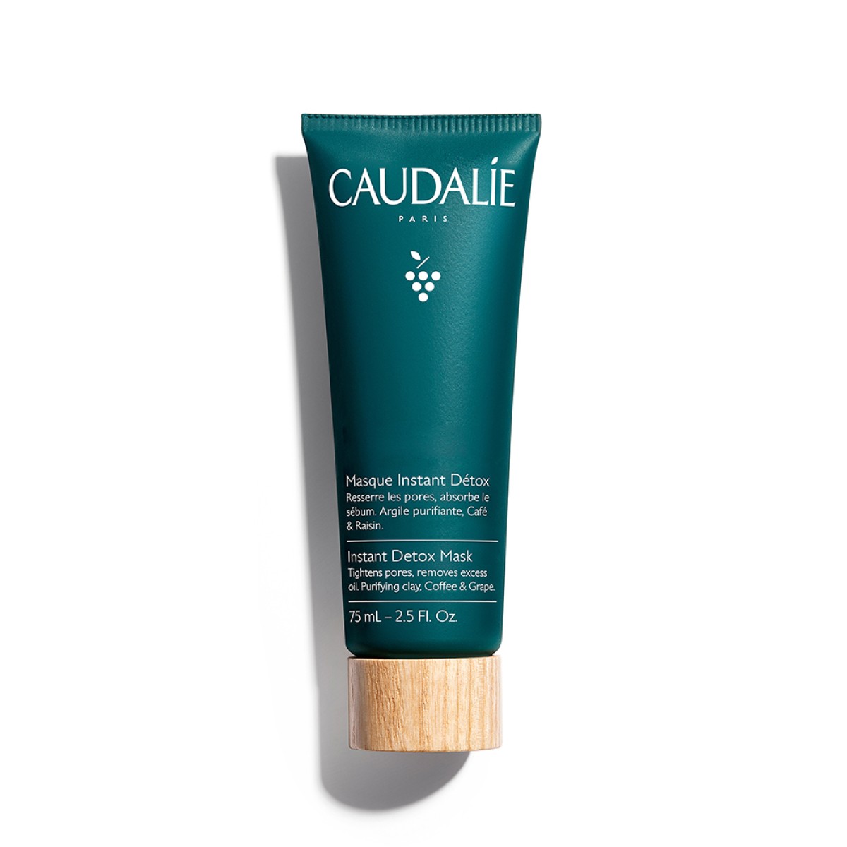 Caudalie | Instant Detox Mask Μάσκα Αποτοξίνωσης με Ροζ Άργιλο| 75ml