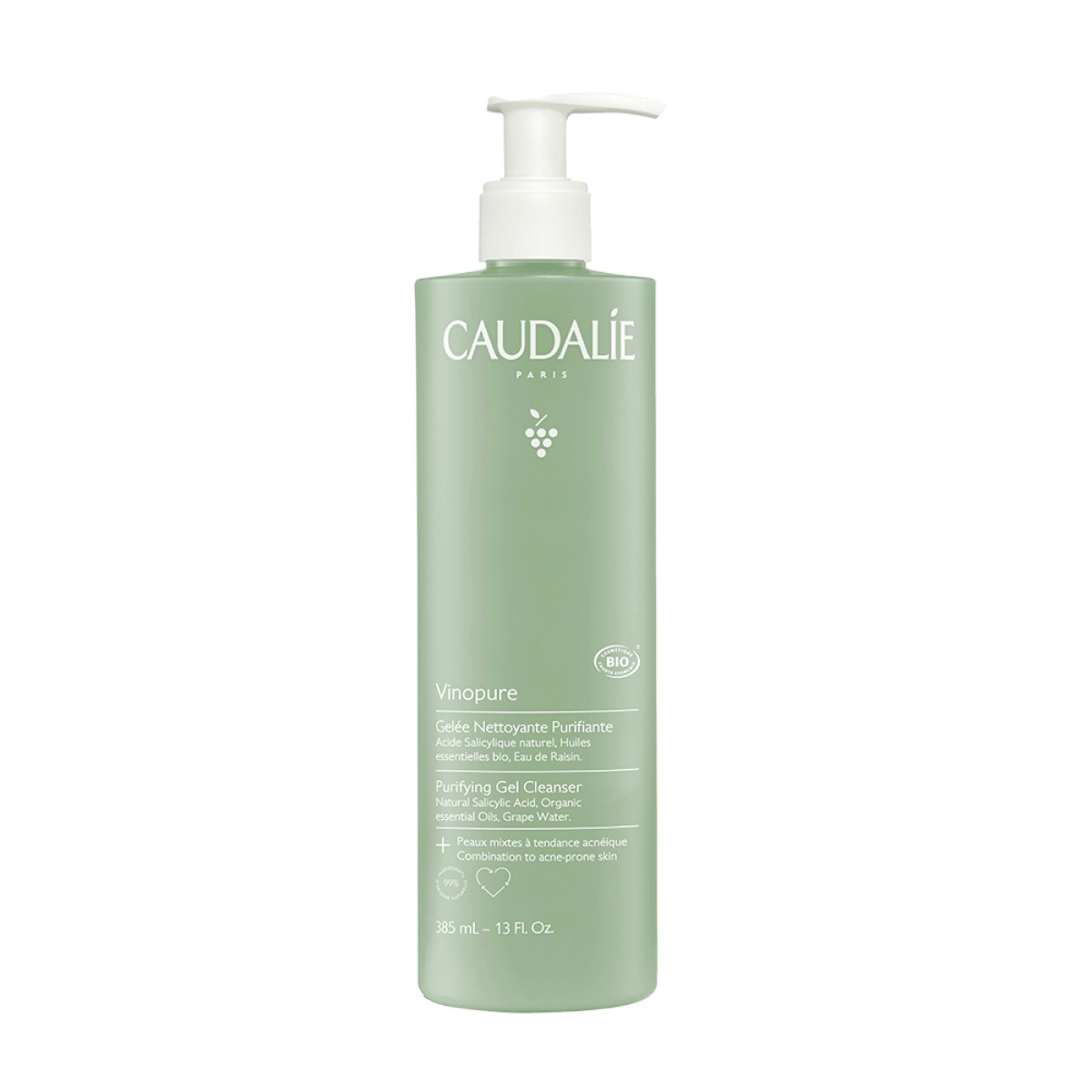 Caudalie | Vinopure Purifying Gel Cleanser Tζελ Καθαρισμού Προσώπου | 385ml