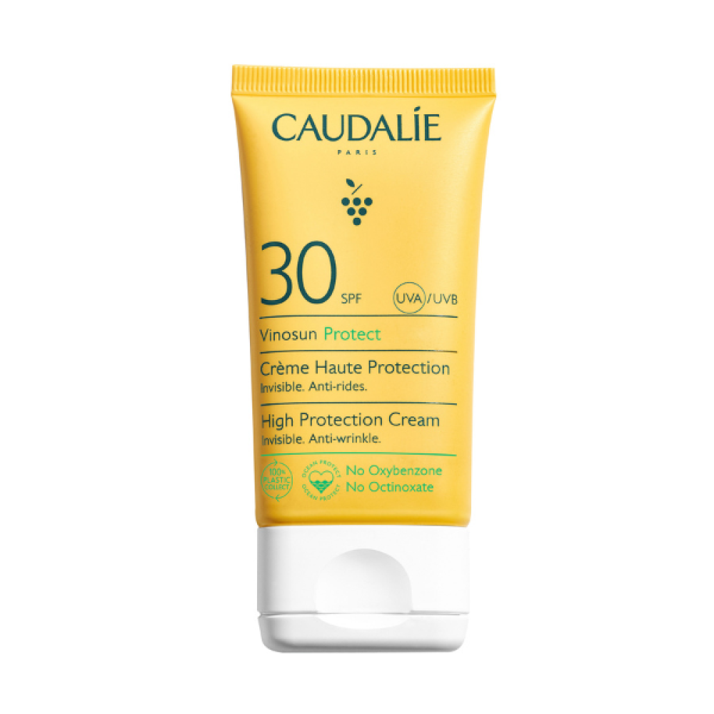 Caudalie | Vinosun Protect High Protection Cream Αντιηλιακή Κρέμα Προσώπου με SPF30 | 50ml