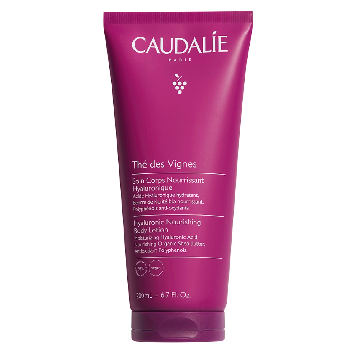 Caudalie | The des Vignes Hyaluronic Nourishing Body Lotion Ενυδατική Λοσιόν Σώματος με Υαλουρονικό Οξύ | 200ml