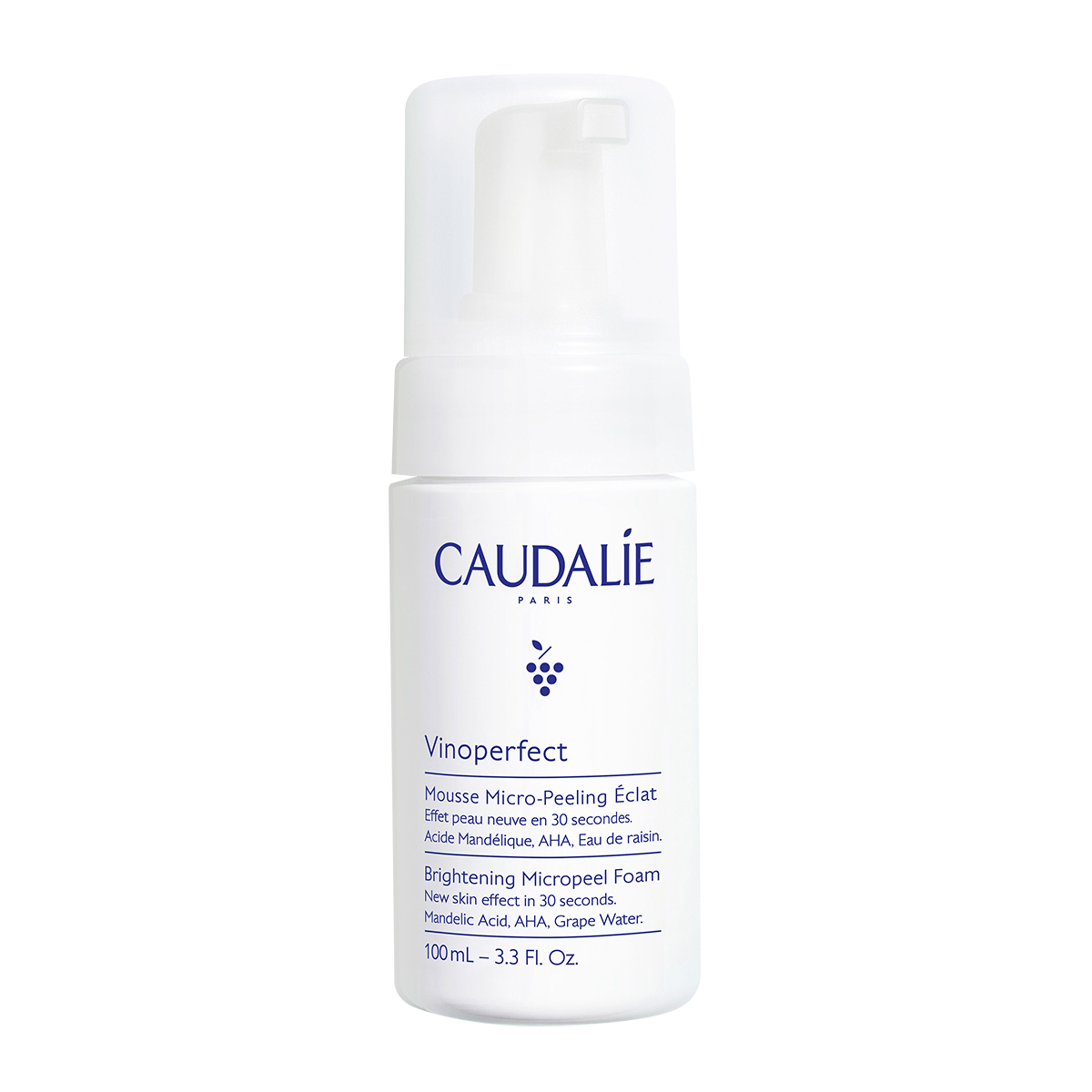 Caudalie | Vinoperfect Brightening Micropeel Foam Αφρός Καθαρισμού Προσώπου | 100ml