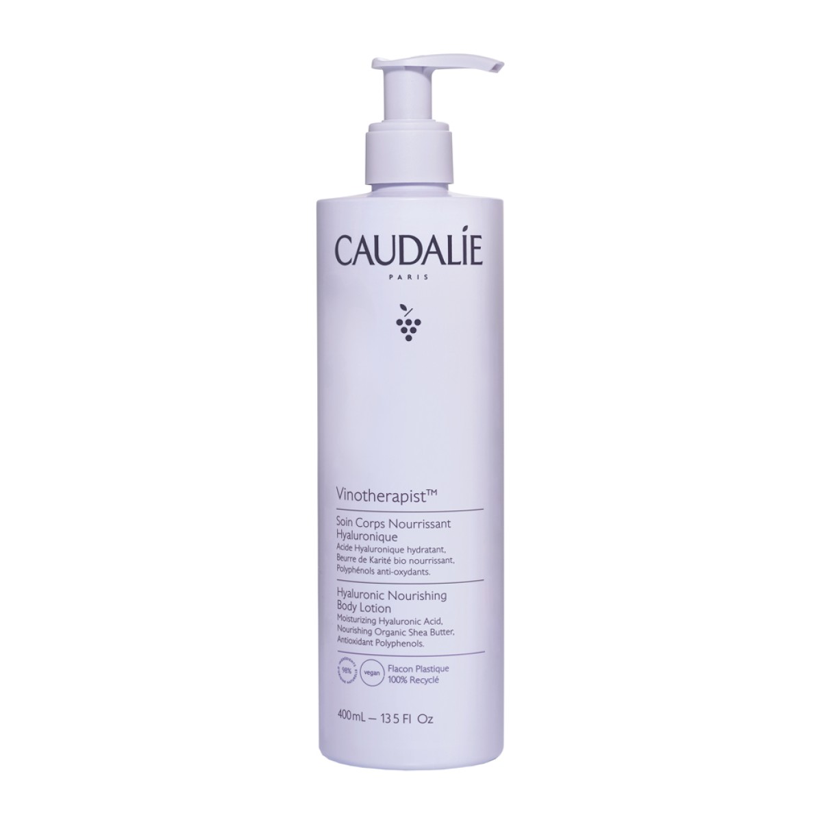 Caudalie | Vinotherapist Hyaluronic Nourishing Body Lotion Ενυδατική Λοσιόν Σώματος για Κανονικές-Ξηρές Επιδερμίδες | 400ml