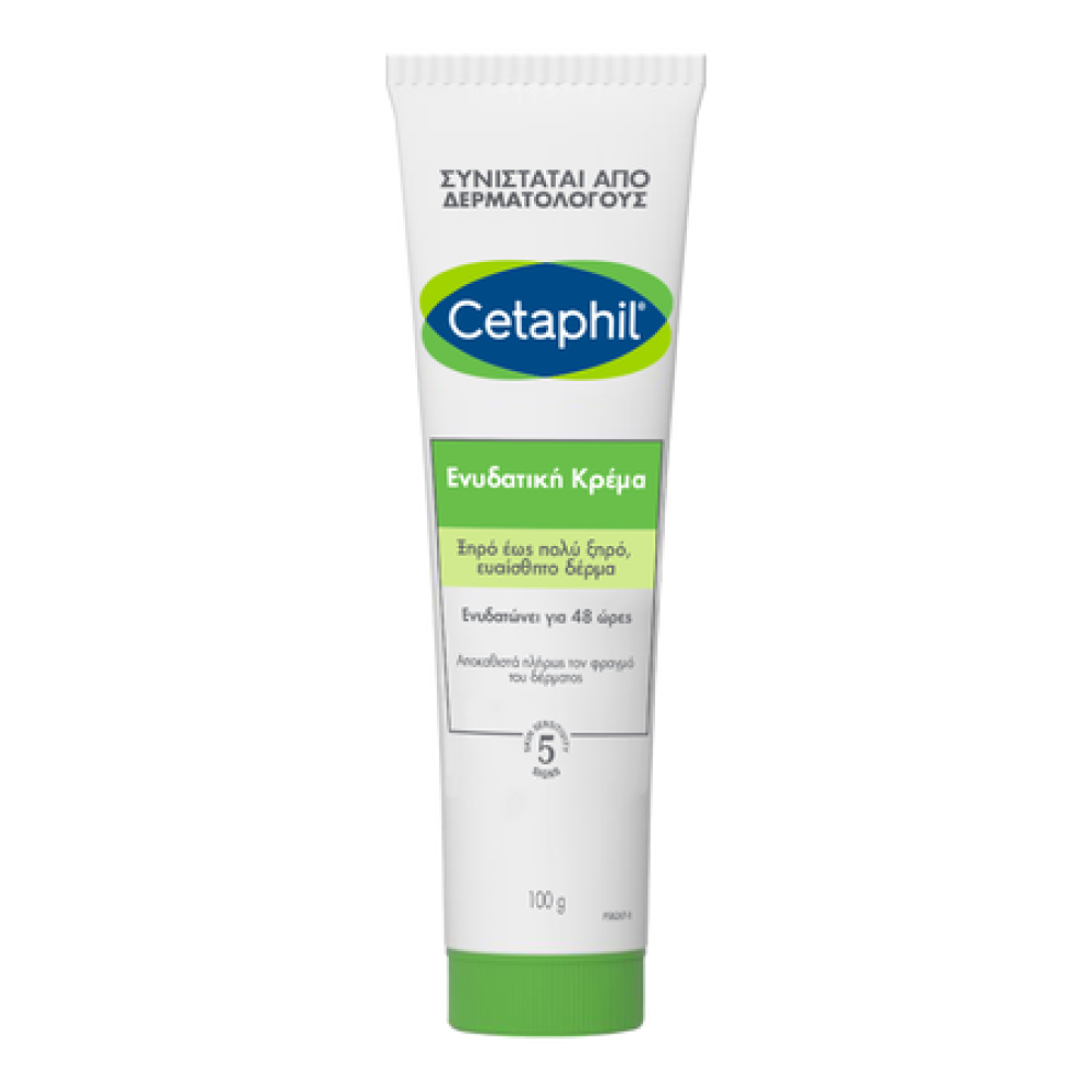 Cetaphil | Ενυδατική Κρέμα Για Ξηρό Έως Πολύ Ξηρό Ευαίσθητο Δέρμα | 100gr