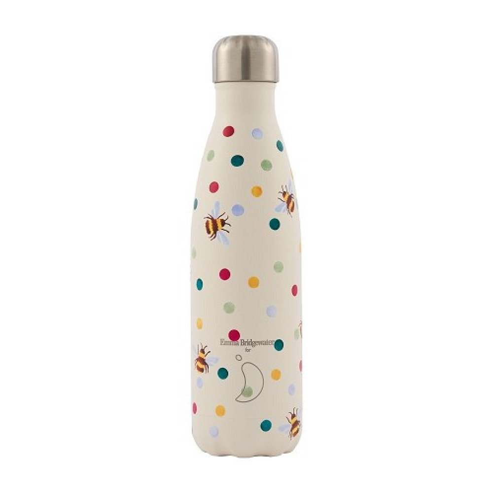 Chilly's Emma Bridgewater | Μπουκάλι Θερμός Polka Dot & Bees | 500ml