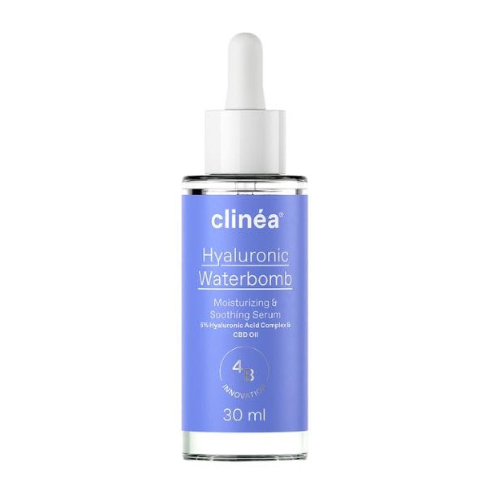 Clinéa | Hyaluronic Waterbomb Serum | Ενυδατικός & Καταπραϋντικός Ορός | 30ml