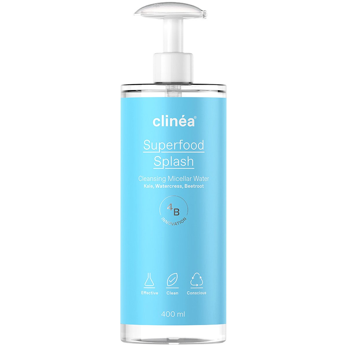 Clinea | Superfood Splash Νερό Καθαρισμού Micellar | 400ml