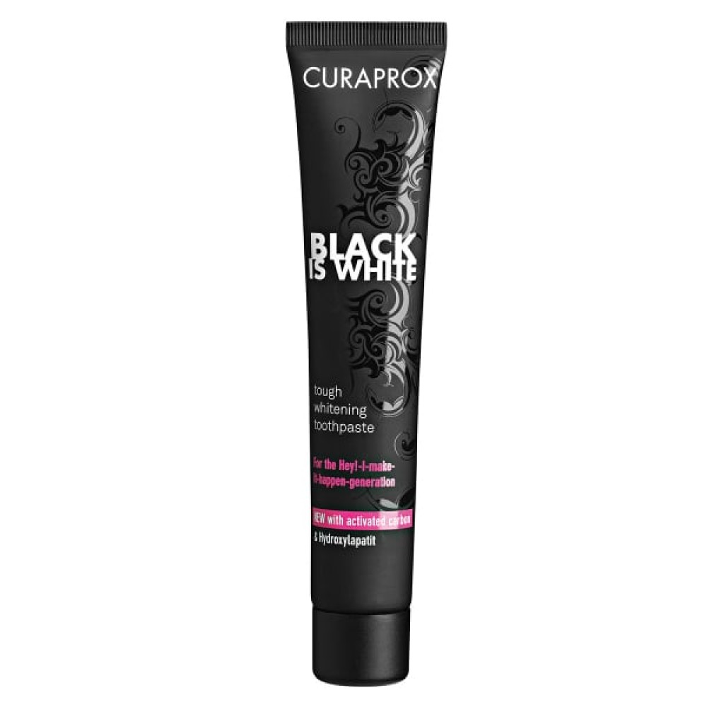 Curaprox | Black Is White | Λευκαντική Οδοντόκρεμα | 90ml