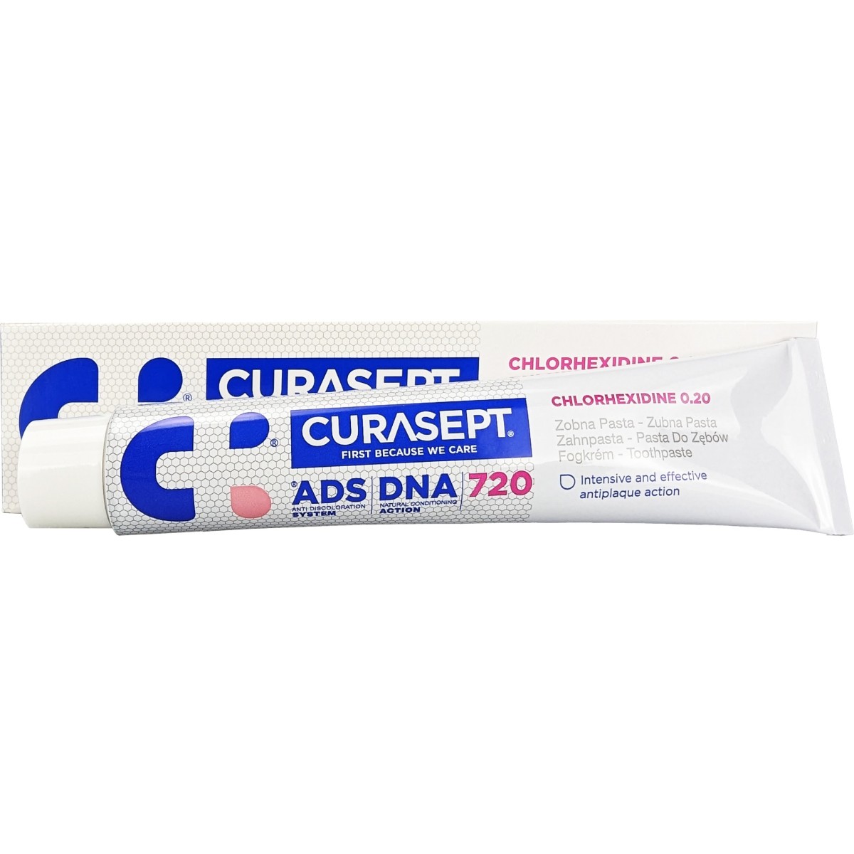 Curasept | ADS DNA 720 Chlorhexidine 0.20 Toothpaste Οδοντόκρεμα για Εντατική Θεραπεία | 75ml