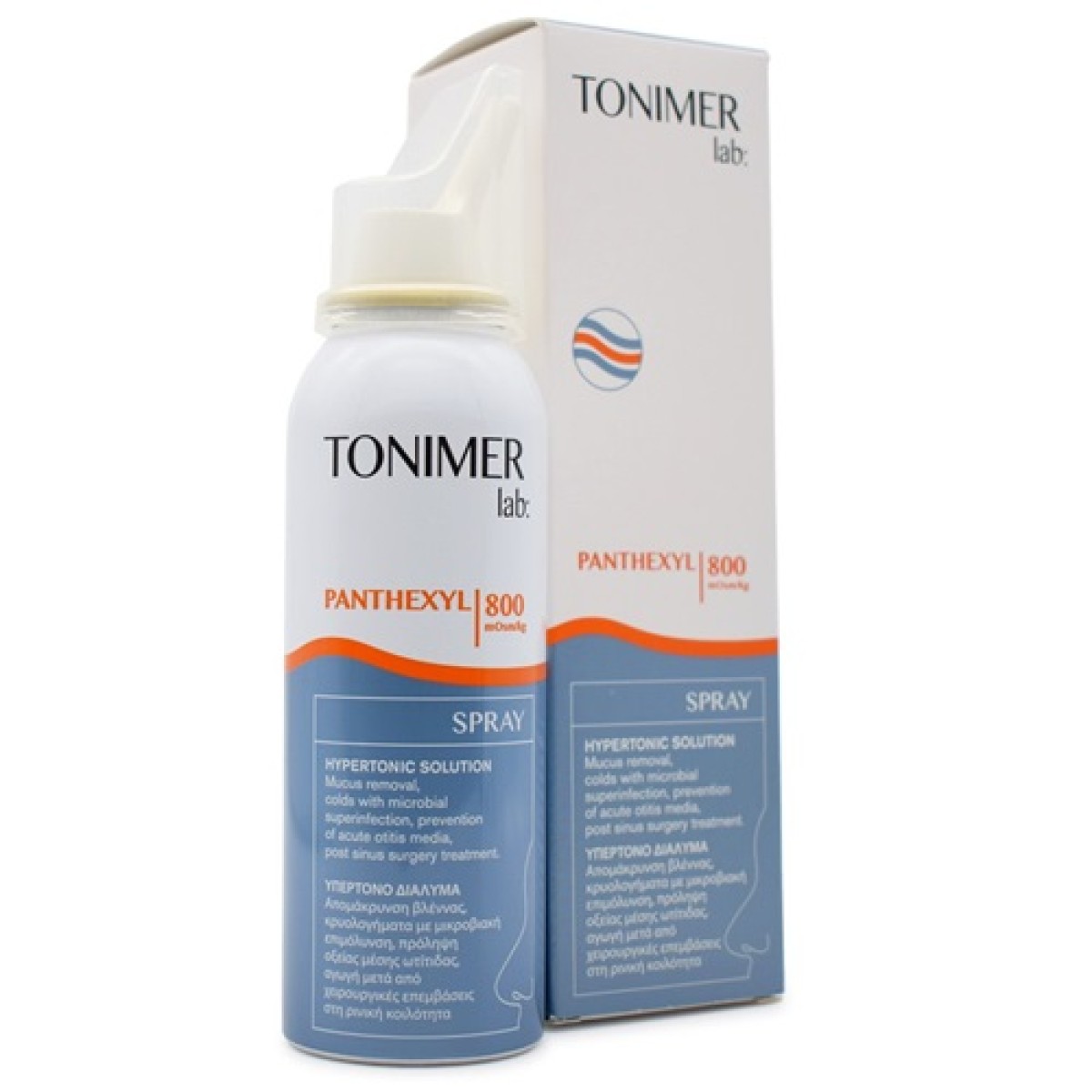 Tonimer Lab | Panthexyl Spray Υπέρτονο Διάλυμα με Θαλασσινό Νερό | 100 ml