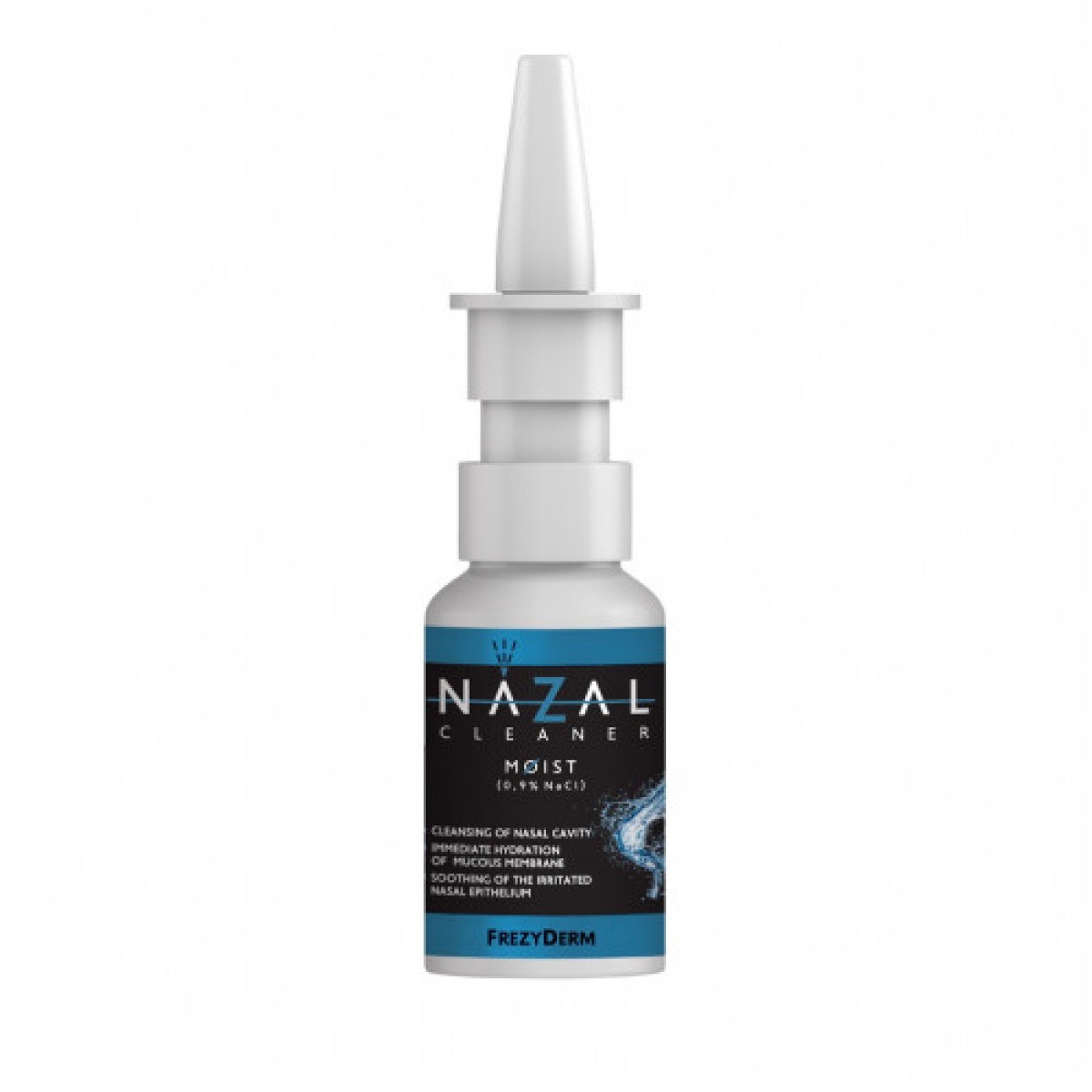 Frezyderm | Nazal Cleaner Moist Ρινικό Σπρέι με Φυσιολογικό Ορό για Όλη την Οικογένεια από 3 Ετών | 30ml