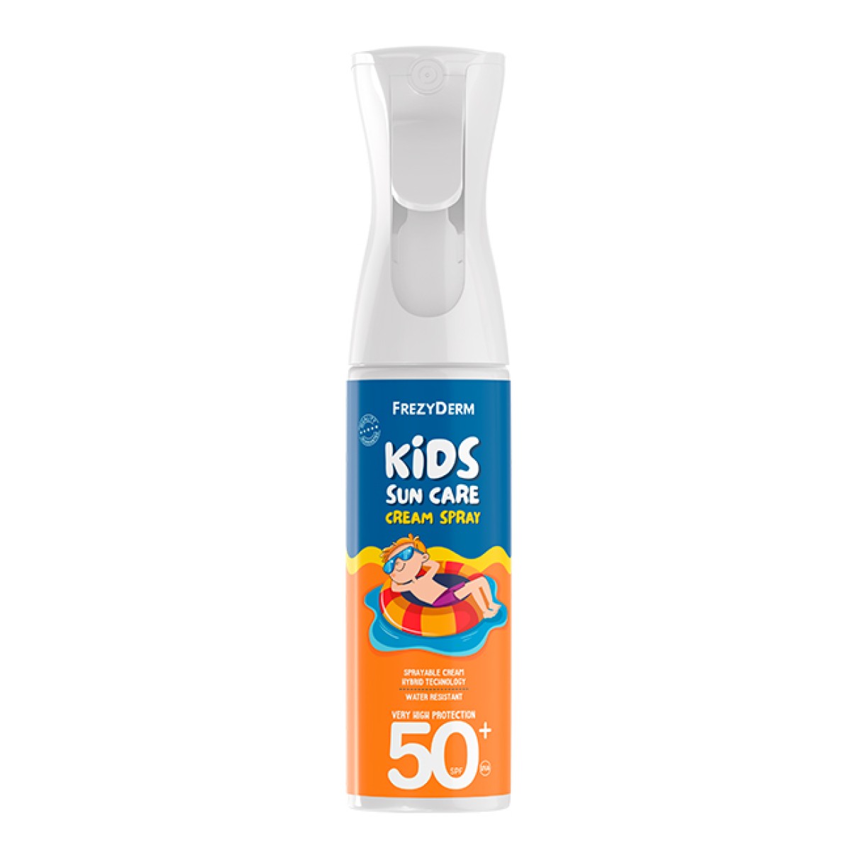 Frezyderm | Kids Sun Care Spray SPF50+ | Παιδικό Αντηλιακό Σπρέι Πολύ Υψηλής Προστασίας Προσώπου & Σώματος σε Μορφή Κρέμας | 275ml