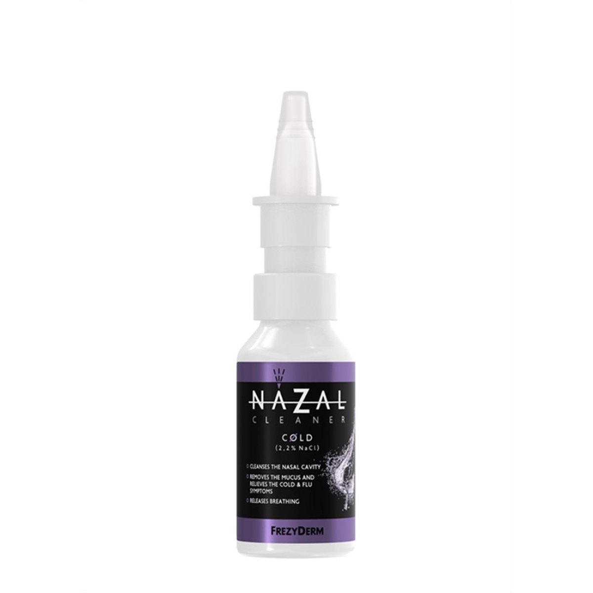 Frezyderm | Nazal Cleaner Cold (2,2% Nacl) Υπέρτονο Αλατούχο Διάλυμα Για Το Κρυολόγημα | 30ml