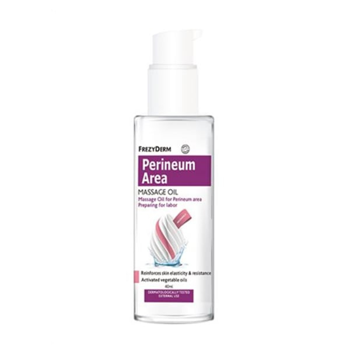 Frezyderm | Perineum Area Massage Oil | Λάδι Μασάζ για το Περίνεο πριν τον Τοκετό | 40ml