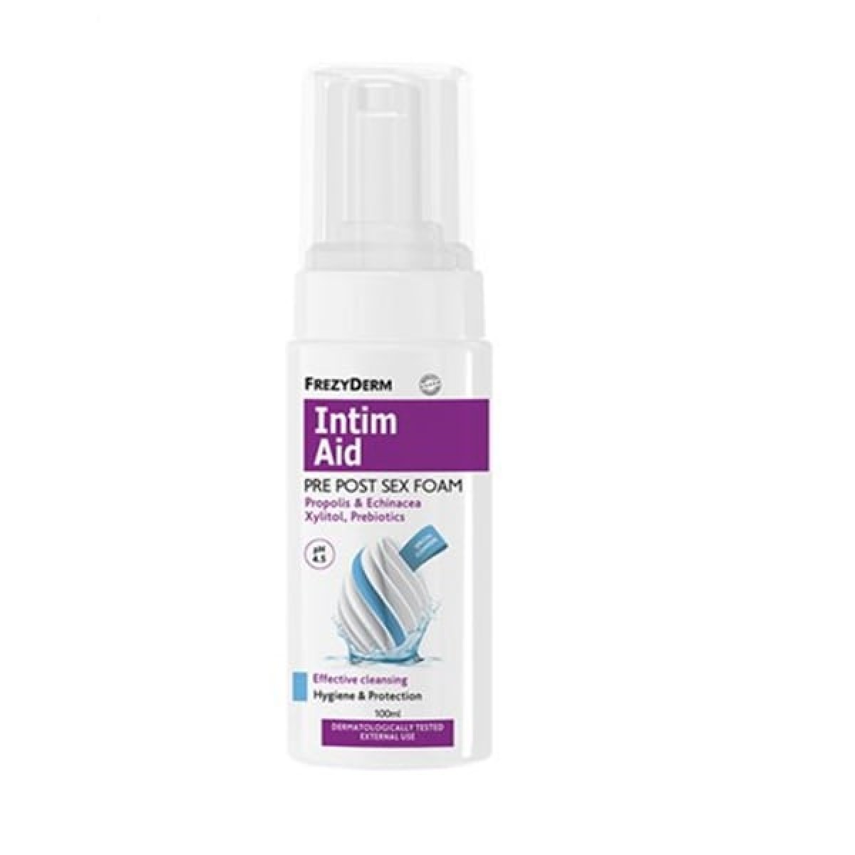 Frezyderm | Intim Aid Pre Post Sex Foam Αφρός Καθαρισμού για Ευαίσθητη Περιοχή | 100ml