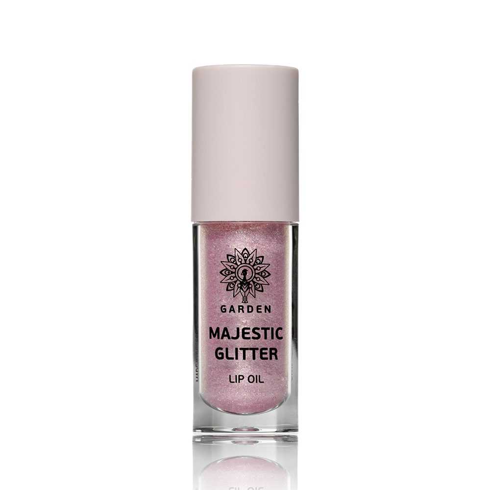 Garden | Majestic Glitter Lip Oil | Ενυδατικό Έλαιο Χειλιών Με Glitter | 6ml