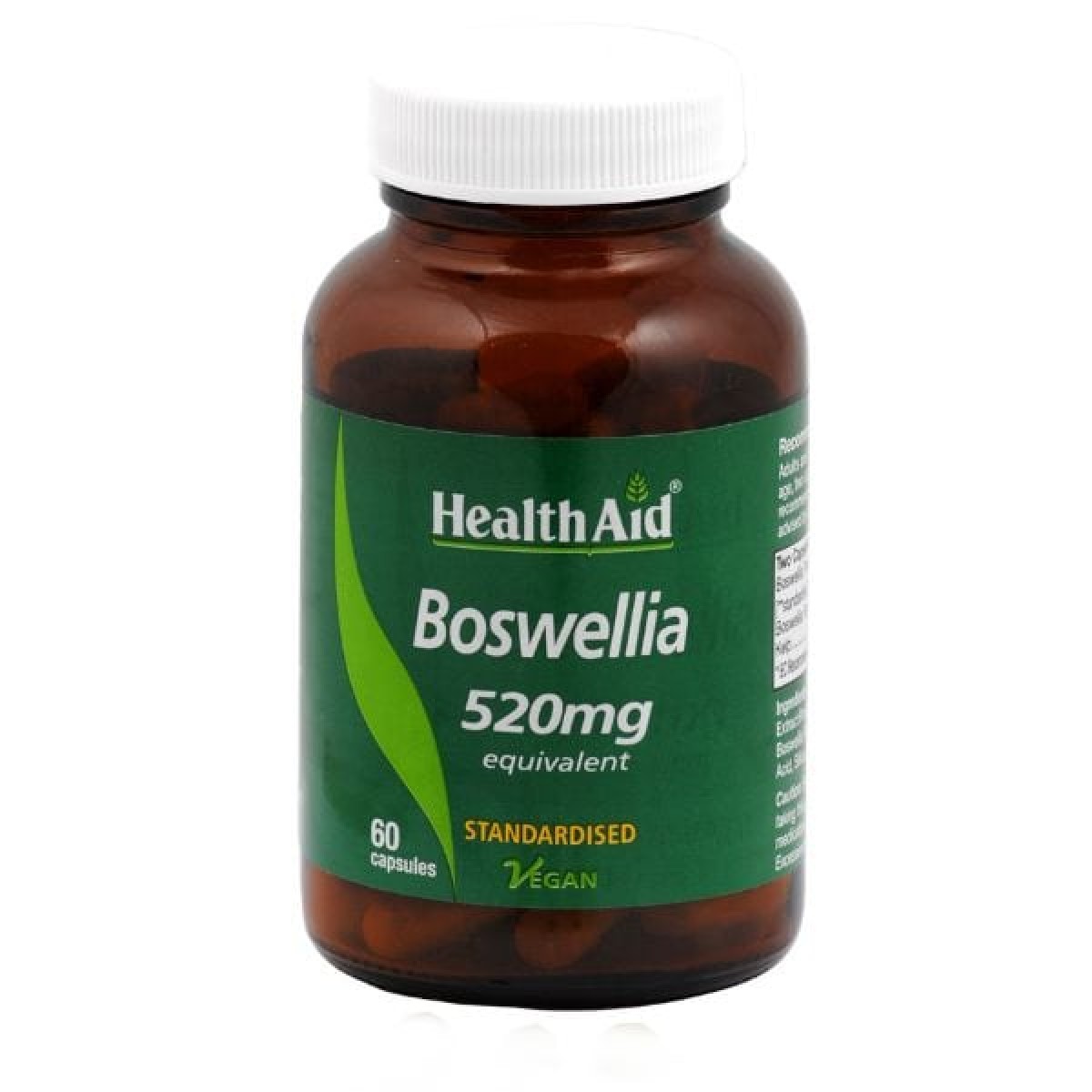 Health Aid | Boswelia 520mg Wild Herbs | Συμπλήρωμα Διατροφής Με Βότανα Για Τα Οστά και Τις Αρθρώσεις | 60 κάψουλες