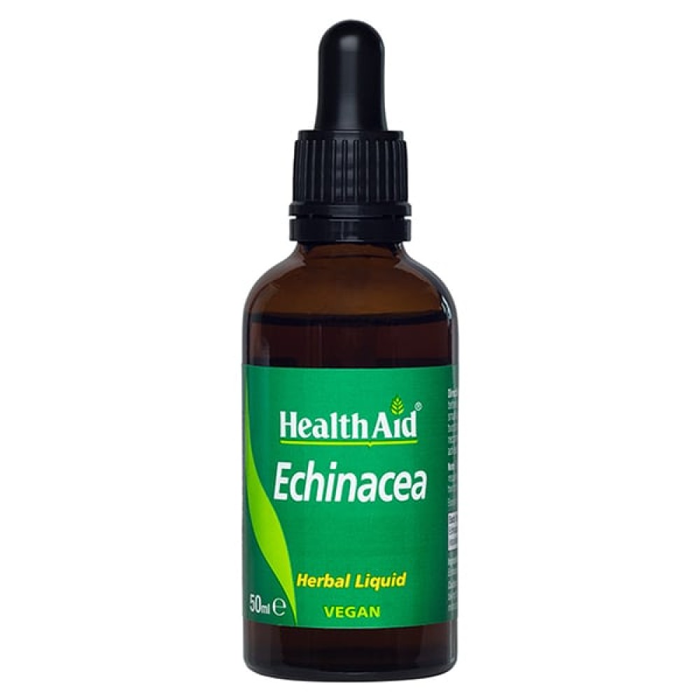 Health Aid | Echinacea Liquid | Συμπλήρωμα Διατροφής Για Ενίσχυση Ανοσοποιητικού Συστήματος | 50ml 