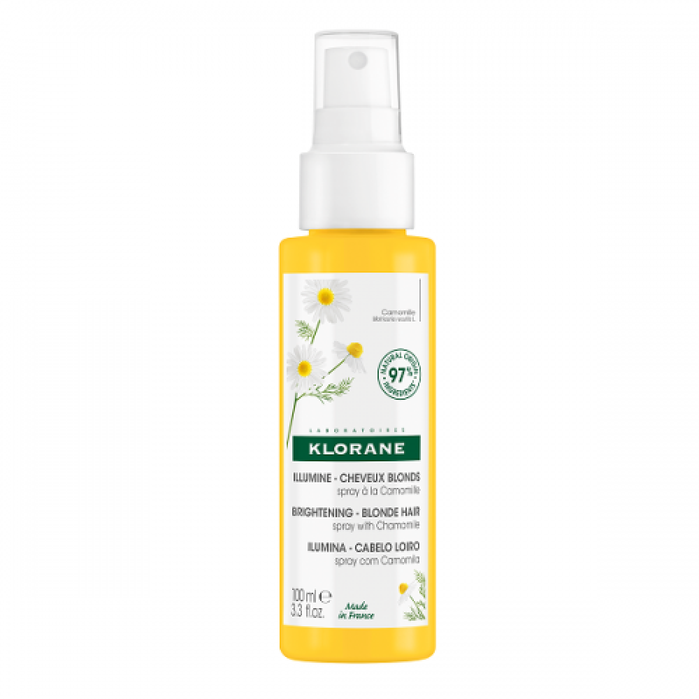 Klorane | Camomille Spray για Φυσικές Ξανθιές Ανταύγιες με Χαμομήλι και Μέλι | 100ml