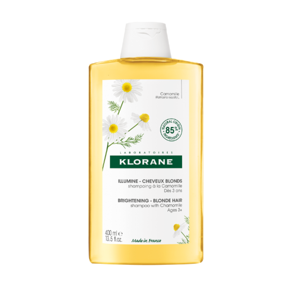 Klorane | Shampoo Chamomile Σαμπουάν με Εκχύλισμα Χαμομηλιού για Λάμψη |400ml.