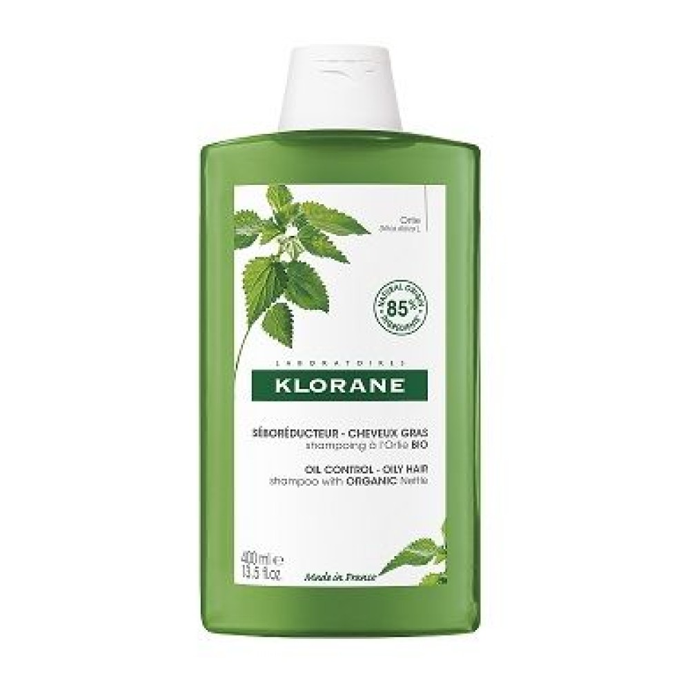 Klorane | Oil Control Shampoo with Nettle Σαμπουάν Κατά της Λιπαρότητας με Εκχύλισμα Τσουκνίδας | 400ml
