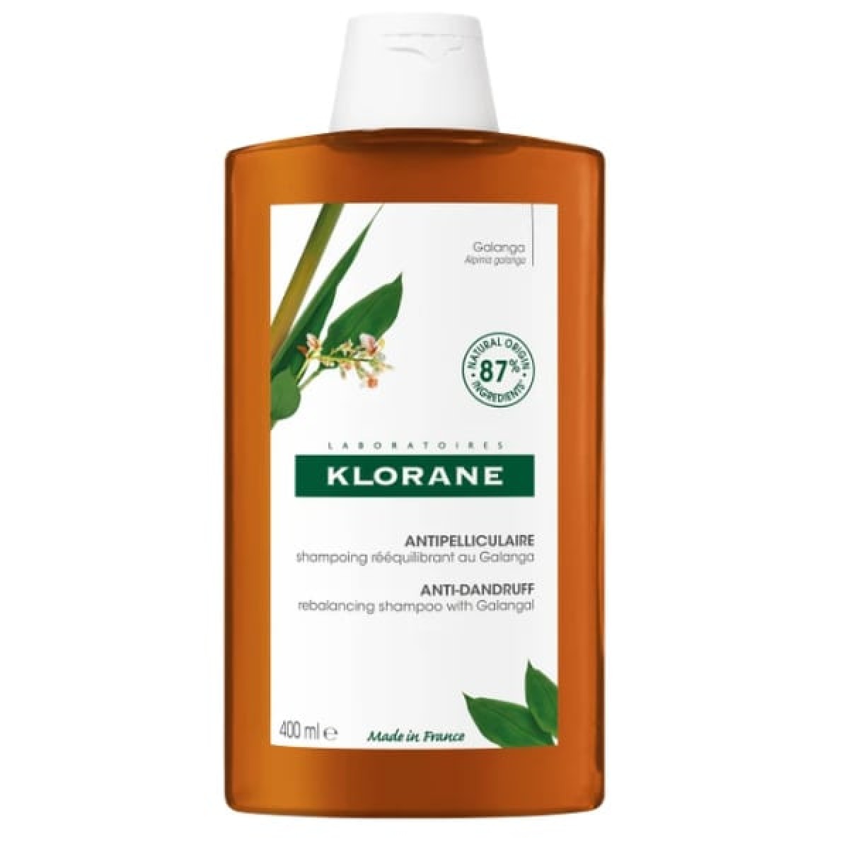 Klorane | Galanga Rebalancing Shampoo Σαμπουάν κατά της Πιτυρίδας | 400ml