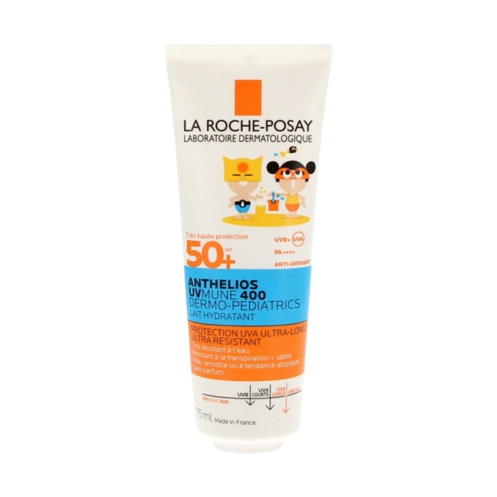 La Roche Posay | Anthelios UV Mune 400 | Dermo-Pediatrics Hydrating Lotion Spf50+ Travel Size | 75ml