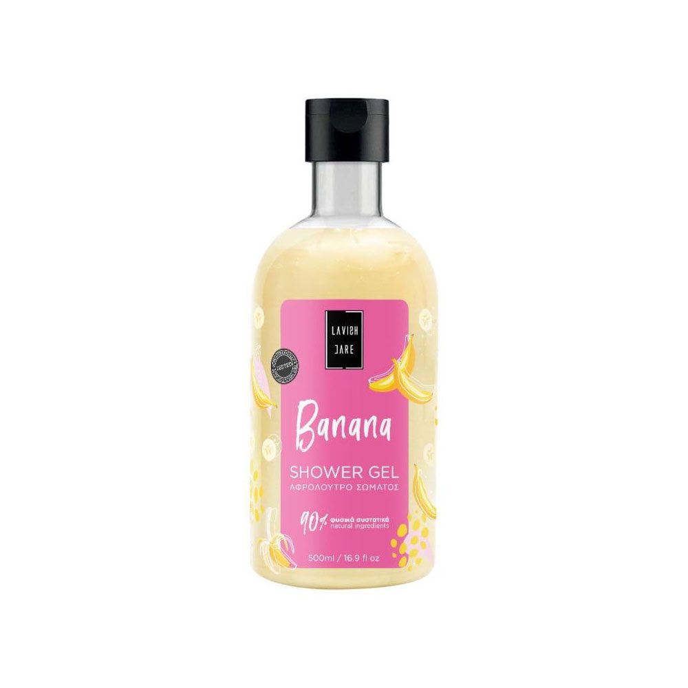 Lavish Care | Banana Shower Gel | Αφρόλουτρο 500ml