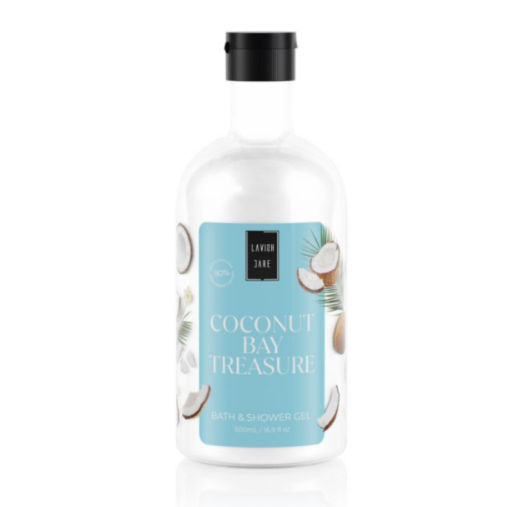 Lavish Care | Coconut Bay Treasure | Αφρόλουτρο σε Gel Καρύδα | 500ml