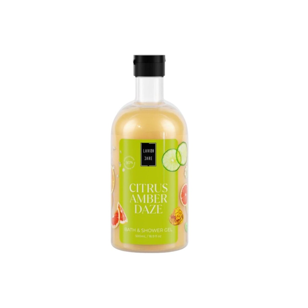 Lavish Care | Bath & Shower Gel Citrus Amber Daze | Αφρόλουτρο με Άρωμα Κίτρο 500ml