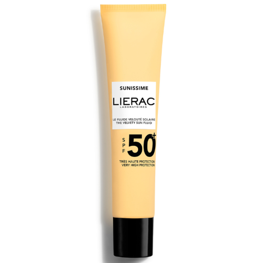 Lierac | Sunissime The Velvety Sun Fluid Λεπτόρρευστο Βελούδινο Αντηλιακό Προσώπου SPF50+ | 40ml