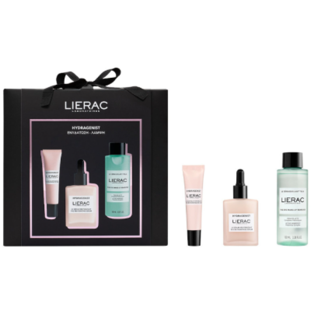 Lierac | Promo Hydragenist Serum 30ml & Eye Care 15ml & Eye Makeup Remover 100ml