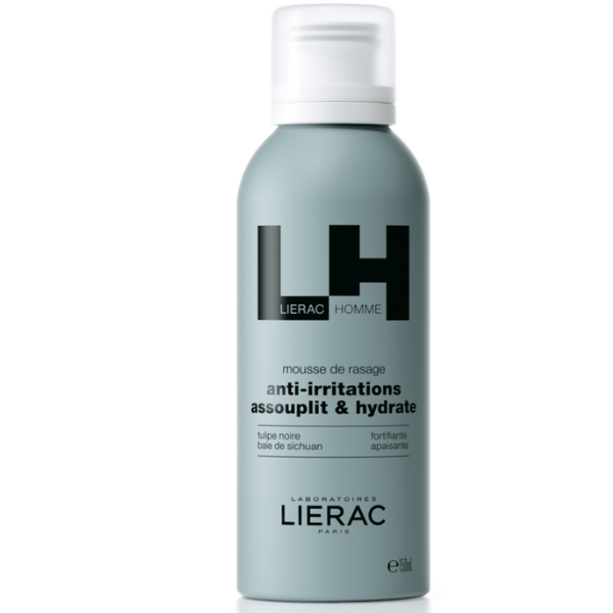 Lierac | Homme Shaving Foam | Αφρός Ξυρίσματος Κατά Tων Ερεθισμών Που Απαλύνει & Ενυδατώνει | 150ml