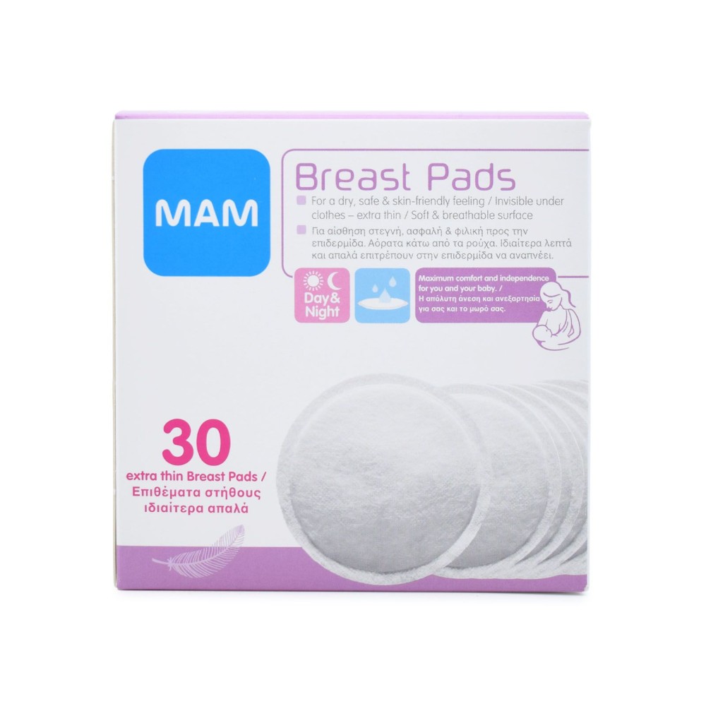 Mam | Breast Pads| Επιθέματα Στήθους | 30τμχ