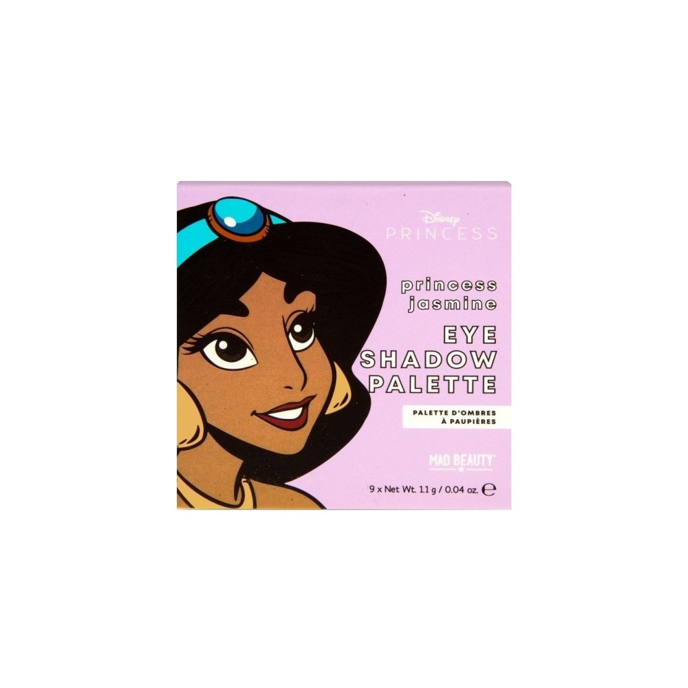 Mad Beauty | Disney Mini Eyeshadow Palette Jasmine Παλέτα Σκιών | 9x1,1gr