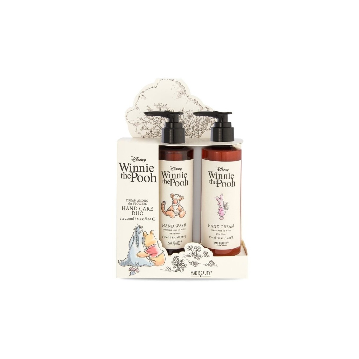 Mad Beauty | Winnie the Pooh Hand Care Duo | με Σαπούνι και Κρέμα Χεριών Αγριολούλουδο | 2x230ml