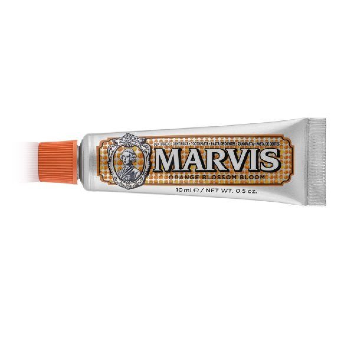 Marvis | Orange Mini Toothpaste Blossom Bloom | Οδοντόκρεμα με Φρουτώδες Γεύση | 10ml