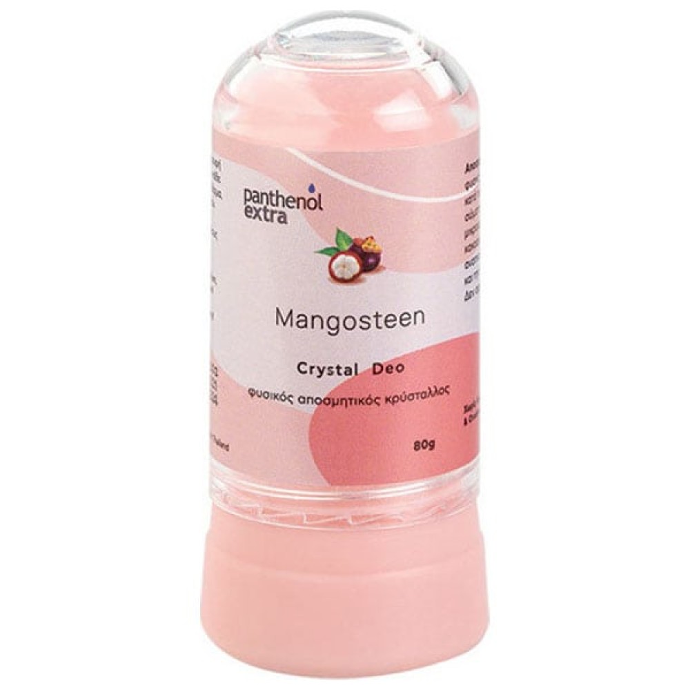 Medisei | Panthenol Extra | Mangosteen Crustal Deo Φυσικός Αποσμητικός Κρύσταλλος με Άρωμα Mangosteen | 80g