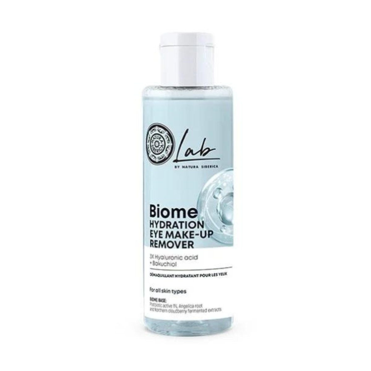 Natura Siberica | Lab Biome Hydration Eye Make-Up Remover | Ενυδατικό Καθαριστικό Ματιών 150ml.