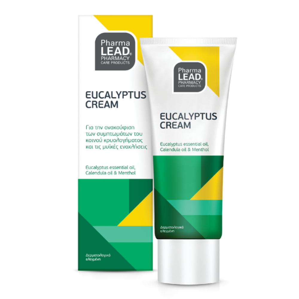 Pharmalead | Eucalyptus Cream Κρέμα Ευκάλυπτου με Αιθέρια Έλαια | 50ml